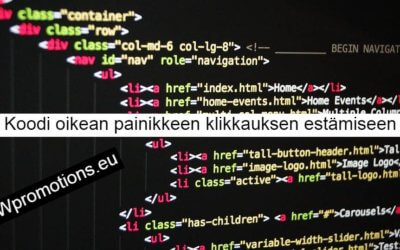 Koodi oikean painikkeen klikkauksen estämiseen