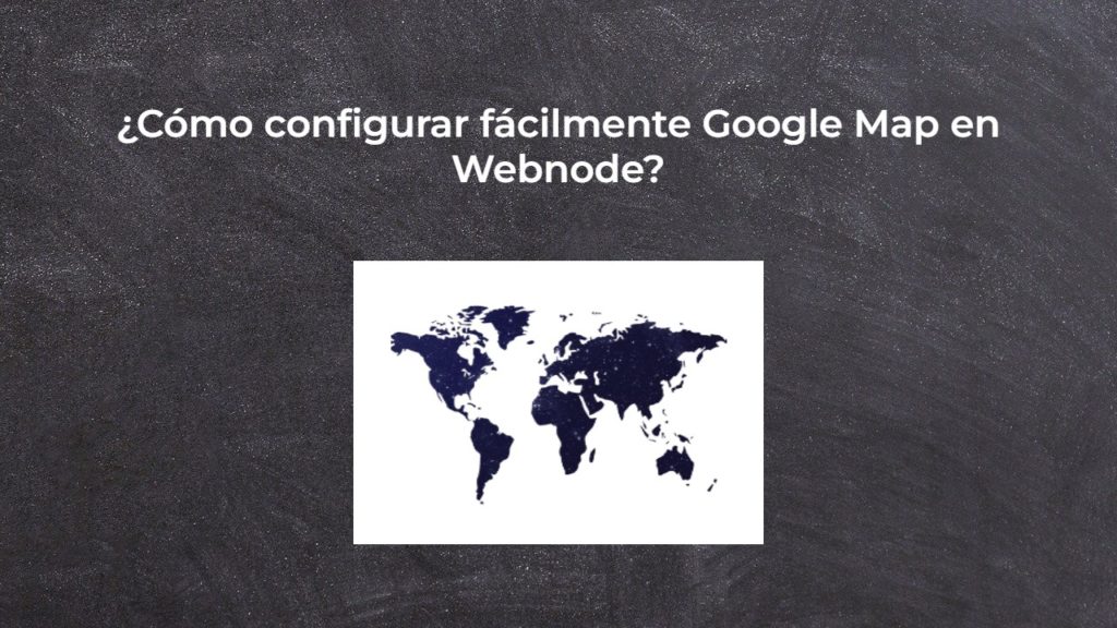 ¿Cómo configurar fácilmente Google Map en Webnode?