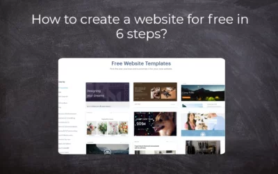 How to create a website for free in 6 steps?